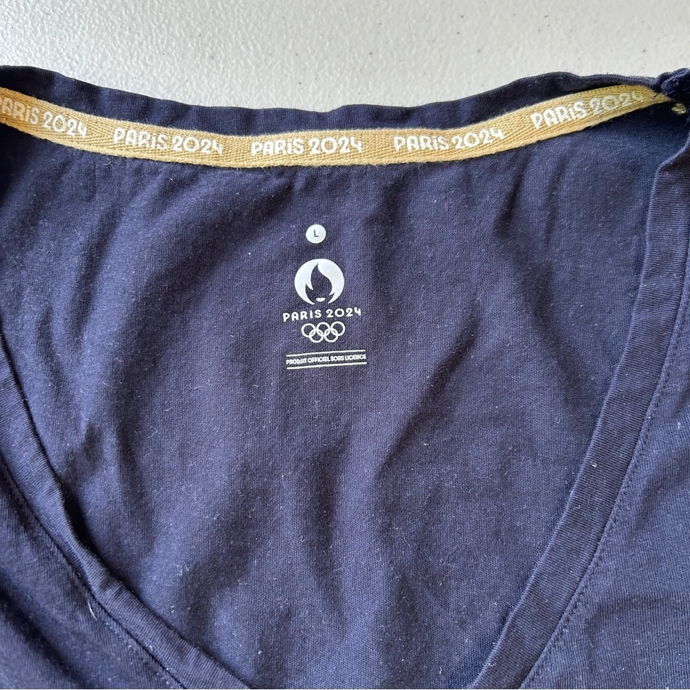 Paris 2024 Navy Blue T-Shirt - Picture 6 of 6